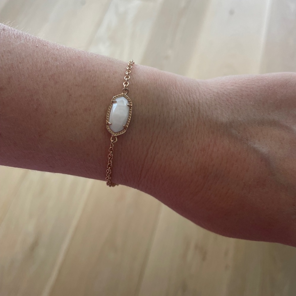 Kendra Scott Bracelet, rose gold/mother of pearl